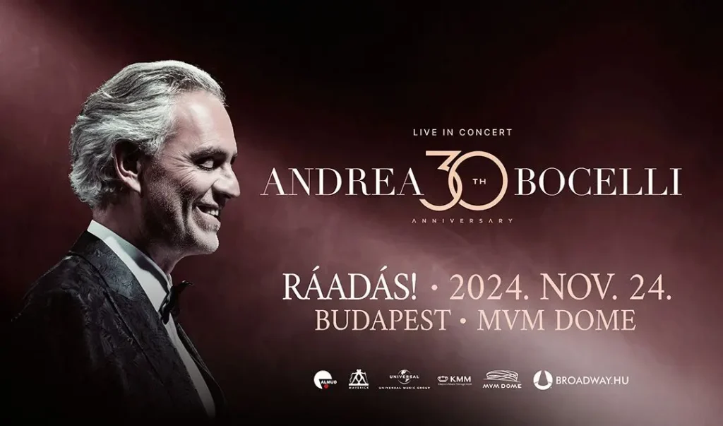 andrea bocelli budapest 2024 11 24 broadway jegyiroda