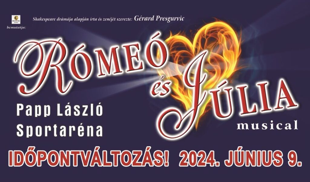 RÓMEÓ ÉS JÚLIA - musical 2023 - 2024-06-09 19:00:00