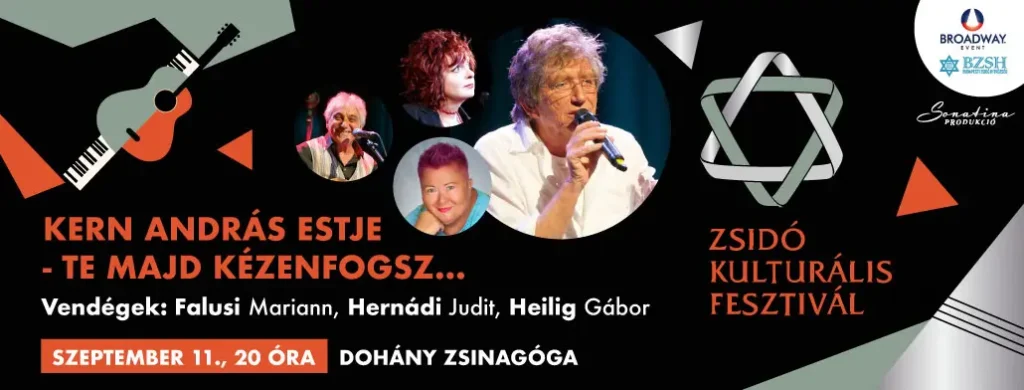 kern andras budapest zsido kulturalis fesztival dohany zsinagoga 2024 09 11 broadway jegyiroda