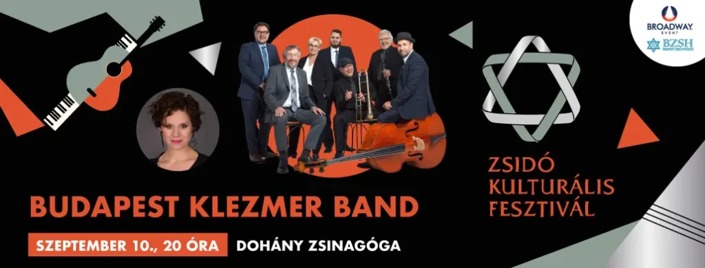 budapest klezmer band zsido kulturalis fesztival dohany zsinagoga 2024 09 10 broadway jegyiroda