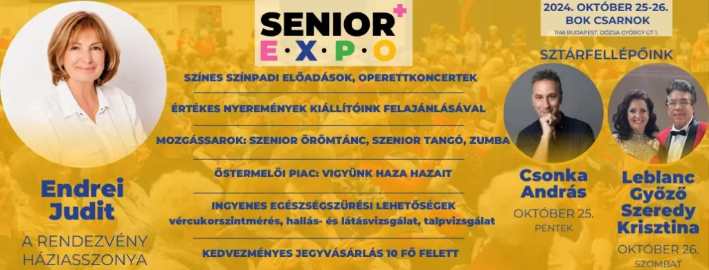 seniorexpo bok budapest 2024 broadway jegyiroda