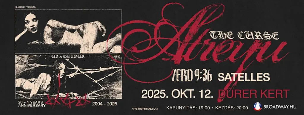 atreyu zero 9 36 satelles 2025 10 12 durer kert broadway jegyiroda