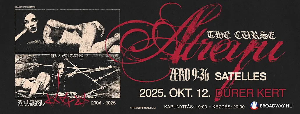 atreyu zero 9 36 satelles 2025 10 12 durer kert broadway jegyiroda
