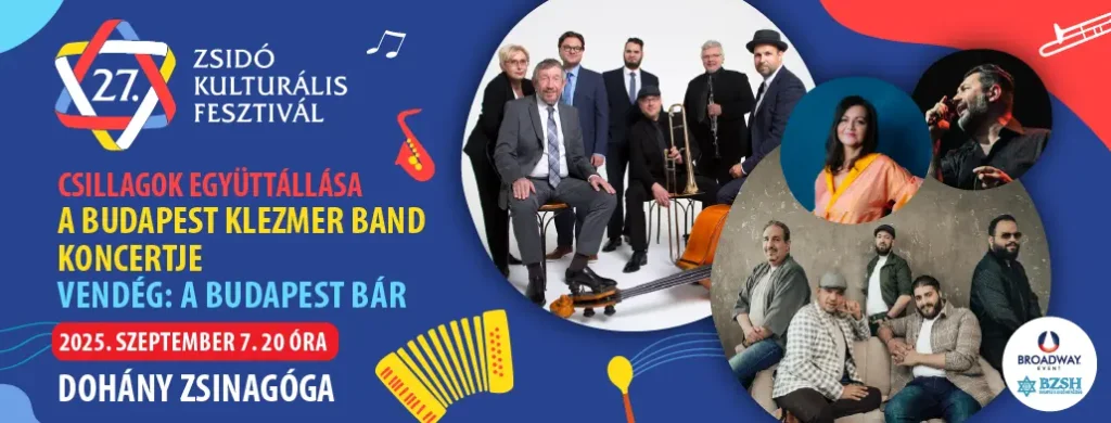 budapest klezmer band budapest bar 2025 09 07 dohany zsinagoga zsido kulturalis fesztival broadway jegyiroda