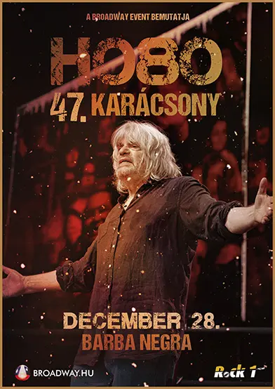 hobo karacsony barba budapest 2025 12 28 broadway jegyiroda