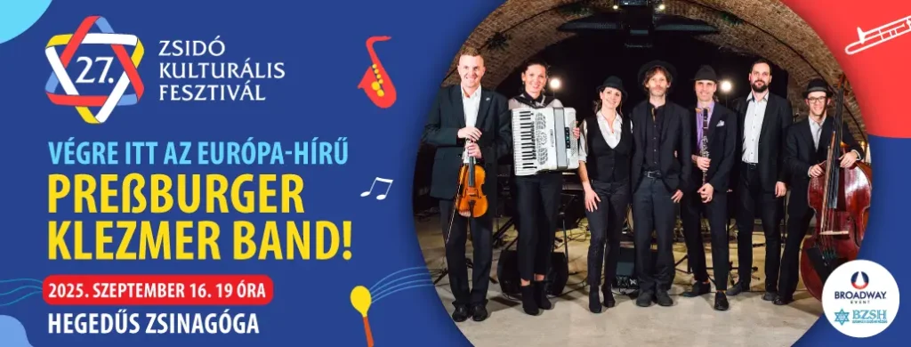 pressburger klezmer band hegedus gyula utcai zsinagoga budapest 2025 09 16 broadway jegyiroda