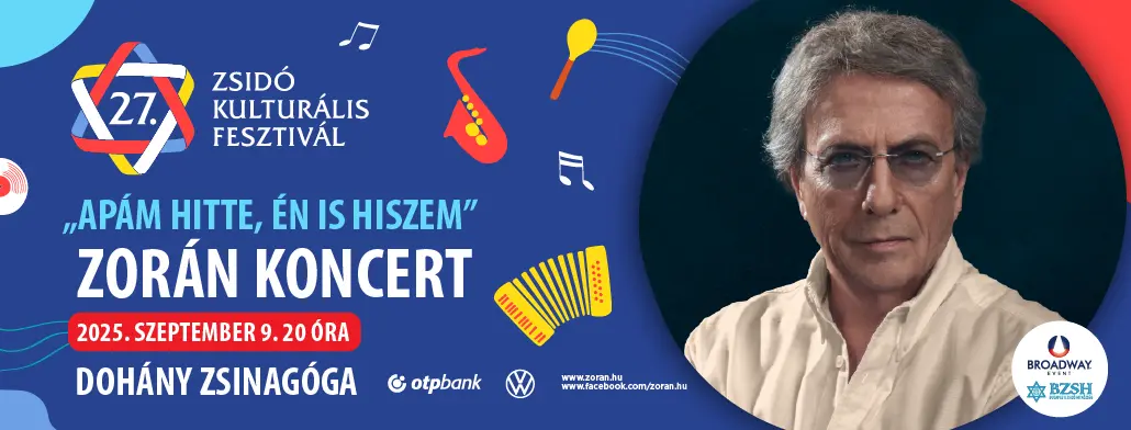 zoran koncert 2025 09 09 dohany zsinagoga zsido kultutralis fesztival broadway jegyiorda