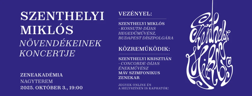 szenthelyi novendekek zeneakademia 2025 10 03 broadway jegyiroda