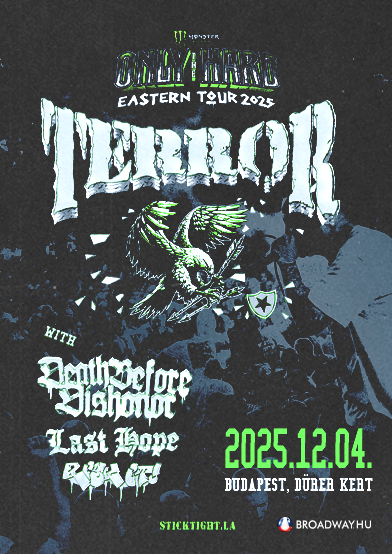 terror koncert 2025 12 04 durer kert brodway jegyiroda
