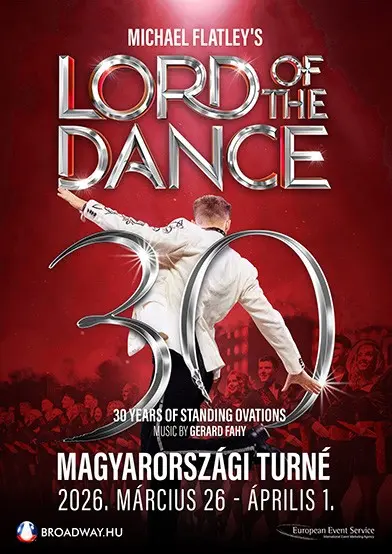 lordofthedance 30evesjubileumiturne 2026 broadway jegyiroda