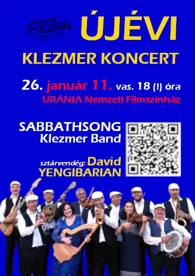 sabbathsongklezmerband ujevi koncert urania budapest 2026 01 11 broadway jegyiroda
