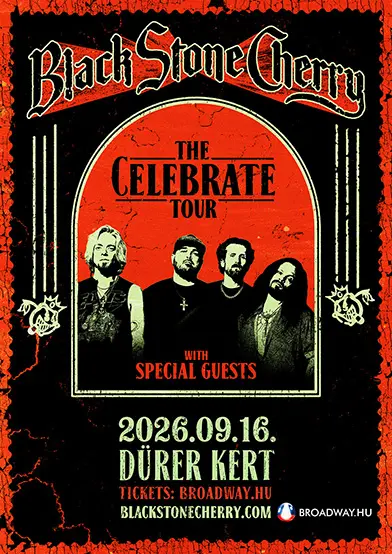 blackstonecherry koncert durerkert 2026 09 16 broadway jegyiroda