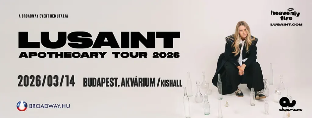 lusaint budapest 2026 03 14 akvarium kishall broadway jegyiroda