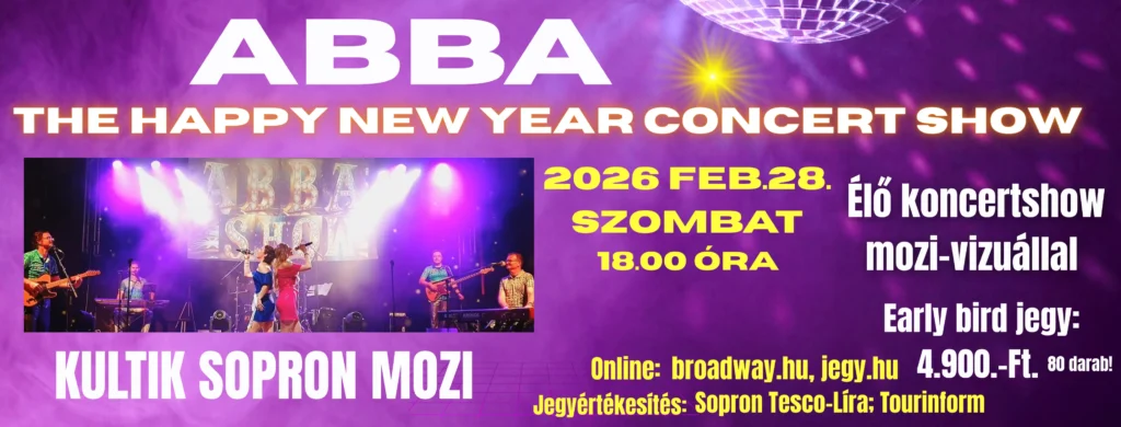 abba thehappynewyearconcertshow sopron kultik 2026 02 28 broadway jegyiroda