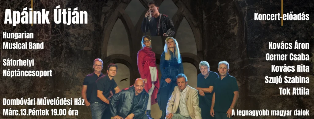 apaink utjan dombovar muvelodesihaz 2026 03 13 broadway jegyiroda