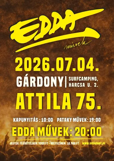 edda gardony surfcamping 2026 broadway jegyiroda