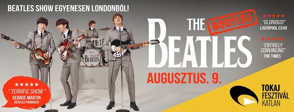 thebootlegbeatles tokaj fesztivalkatlan 2026 08 09 broadway jegyiroda