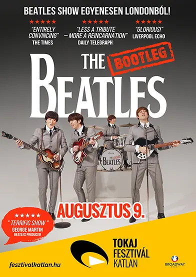 thebootlegbeatles tokaj fesztivalkatlan 2026 broadway jegyiroda