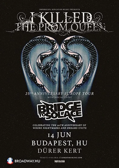 i killed the prom queen 2026 07 14 budapest durer kert broadway jegyiroda