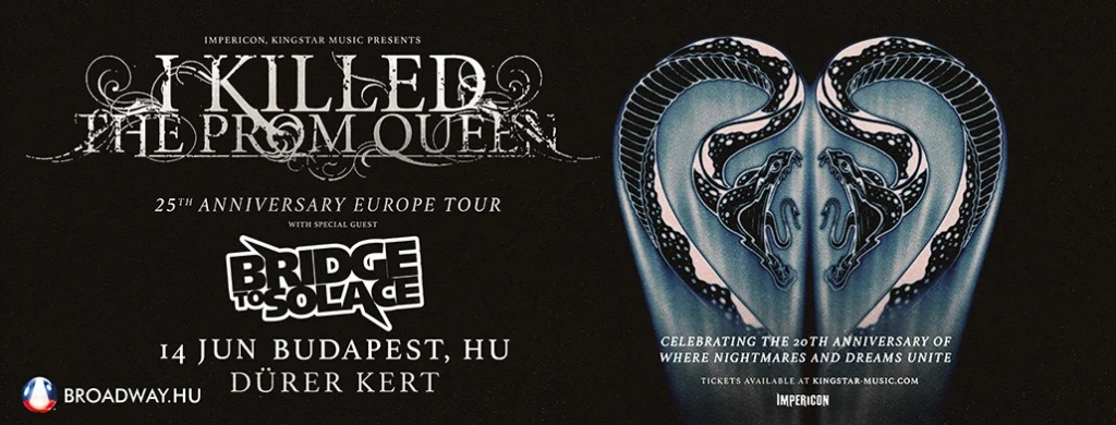 i killed the prom queen 2026 07 14 budapest durer kert broadway jegyiroda