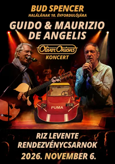 guido és maurizio de angelis koncert budapest 2026 broadway jegyiroda