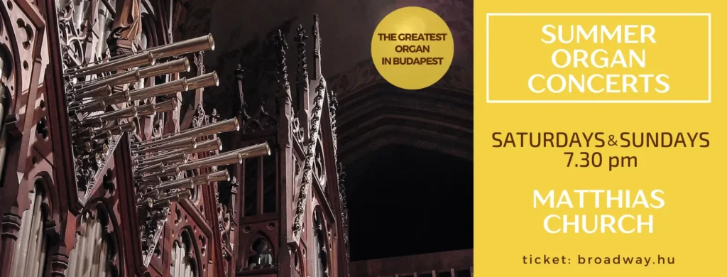 nyari orgonakoncertek budapest matyas templom 2026 broadway jegyiroda