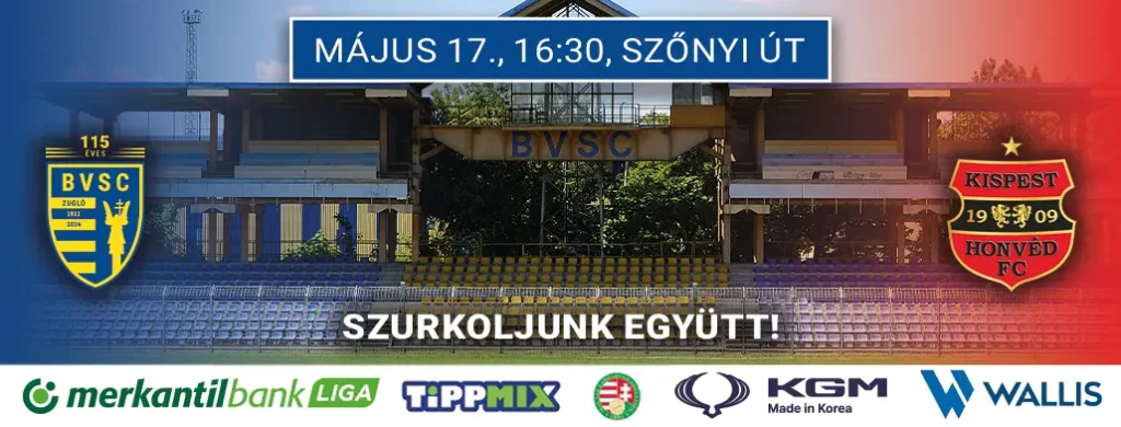 bvsc zuglo budapest honved fc 2026 05 17 broadway jegyiroda