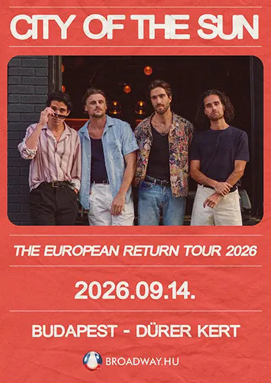 cityofthesun budapest durer 2026 broadway jegyiroda