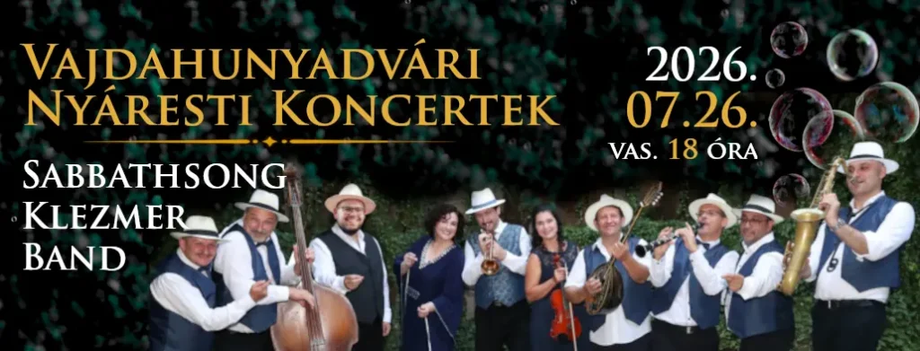 tobbmintklezmer sabbathsongklezmerband vajdahunyadvar 2026 07 26 broadway jegyiroda