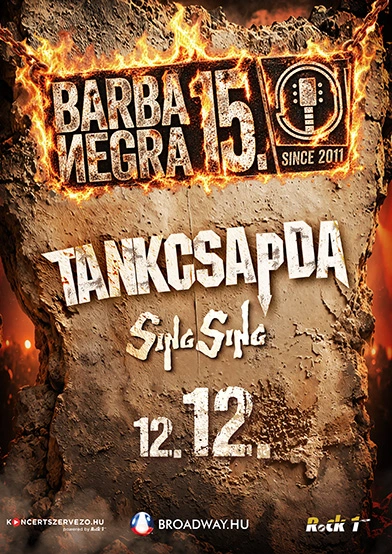 barba negra 15 tankcsapda 2026 12 12 broadway jegyiroda